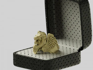 lion ring 3D Print Model