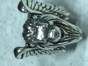 lion ring 3D 프린트 모델