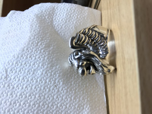 lion ring 3D 프린트 모델