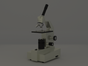 microscope 3D Model