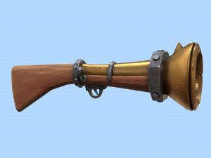 stylized dwarf 3D Model