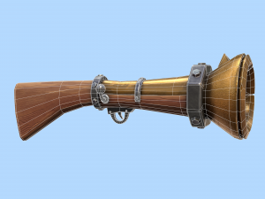 stylized dwarf 3D-Modell