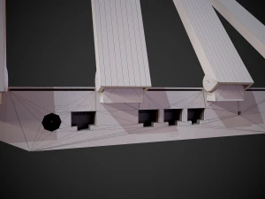 wi-fi router huawei ws5200 white 3D Model