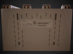 wi-fi router huawei ws5200 white 3D Model