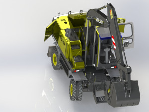 excavators-ew145b Modelo 3D