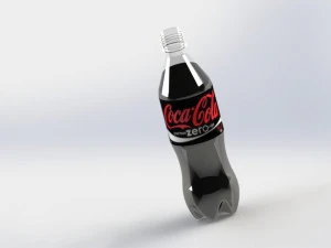 coca cola cero Modelo 3D