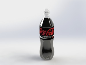 coca-cola zero 3D 模型