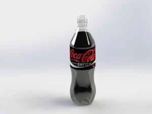 coca-cola zero 3D Model
