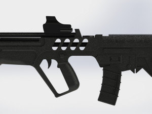Lee-Enfield Rifle No4 3D Model in Assault Rifles 3DExport