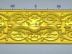 Plik reliefowy ozdoby 3D Model 3D