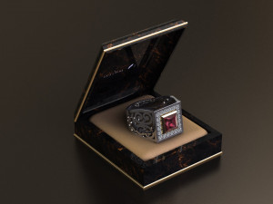 men ring Model Cetak 3D