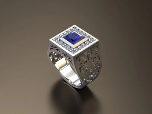 men ring 3D Print Model