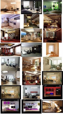 interior Modèle 3D .c4d .max .obj .3ds .fbx .stl .blend