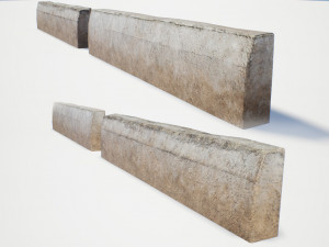 curb 3D 모델