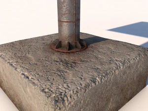 Plakatwand 3D Modell