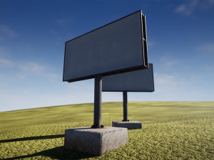 billboard Model 3D