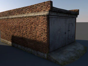 garage Modello 3D