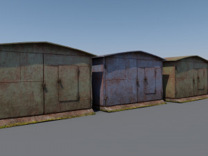 garages 3Dモデル