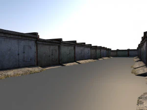 garage Modello 3D