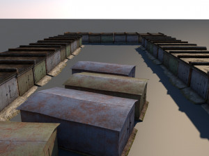 garages 3Dモデル