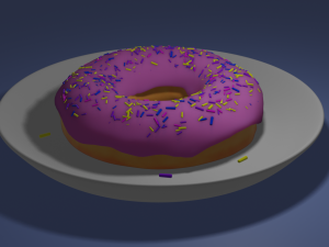 donat Modello 3D