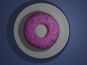 donat 3D 모델