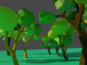 pack and 3 tree Modelo 3D