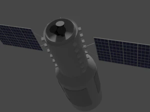 little space station 3D Model