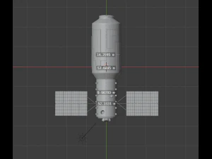 little space station 3D Model