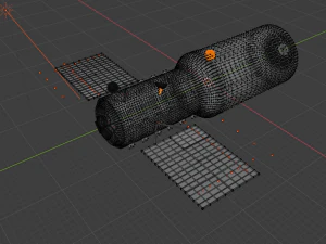 little space station 3D Model
