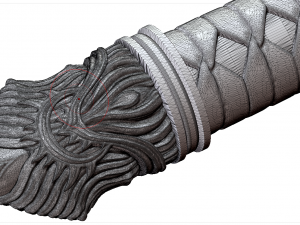 nier automata- virtuous treaty fan art 3d print model 3D Print Model
