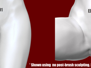 EMMA - zbrush VDM- OBJ- female anatomy Modello di stampa 3D