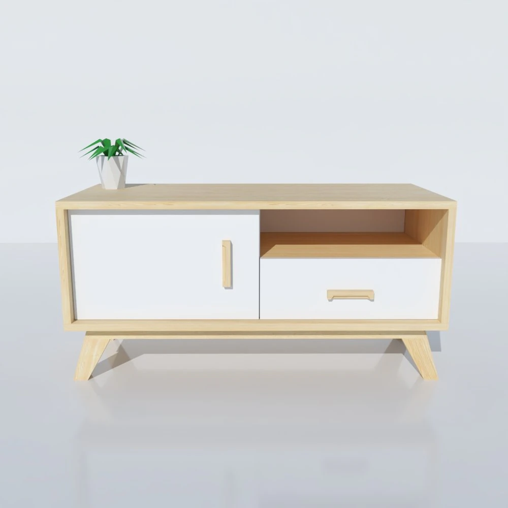 scandinavian cabinet 3D Model .c4d .max .obj .3ds .fbx .stl .blend 