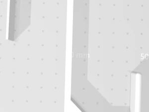 दरवाजे के लिए कपड़े का हैंगर 3D प्रिंट मॉडल