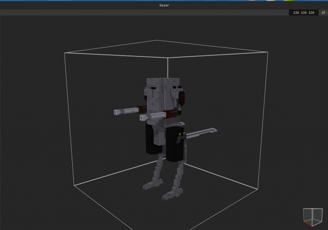 gusar 3D Model .c4d .max .obj .3ds .fbx .stl .blend 