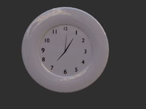 school old class room 3D Model
