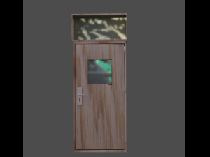 school old class room Modelo 3D