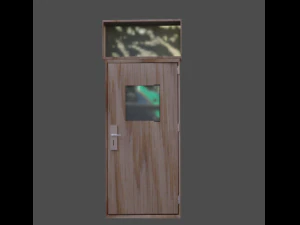 school old class room 3D Model