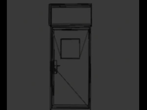 school old class room 3D Model