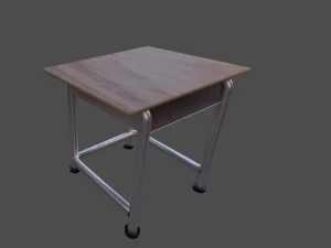 school old class room 3D Model