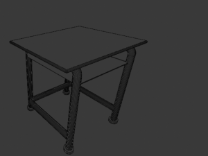 school old class room Modelo 3D