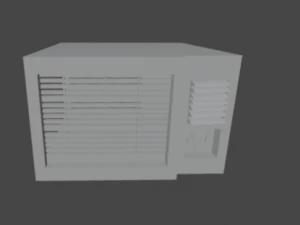 school old class room 3D Model
