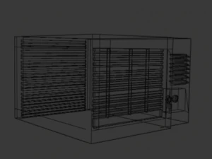 school old class room 3D Model