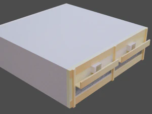 school old class room 3D Model