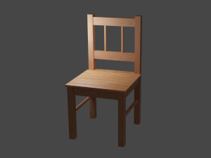 chairs set 3Dモデル