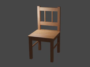 chairs set 3D Model