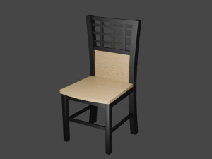 chairs set 3D Model