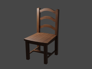 chairs set 3Dモデル