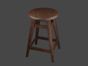 chairs set 3D Model