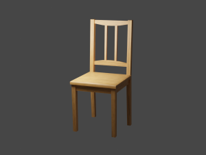chairs set 3Dモデル